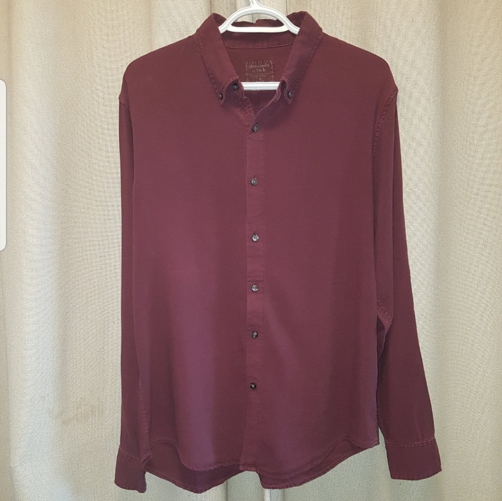 Abercrombie and Fitch weekend button down shirt